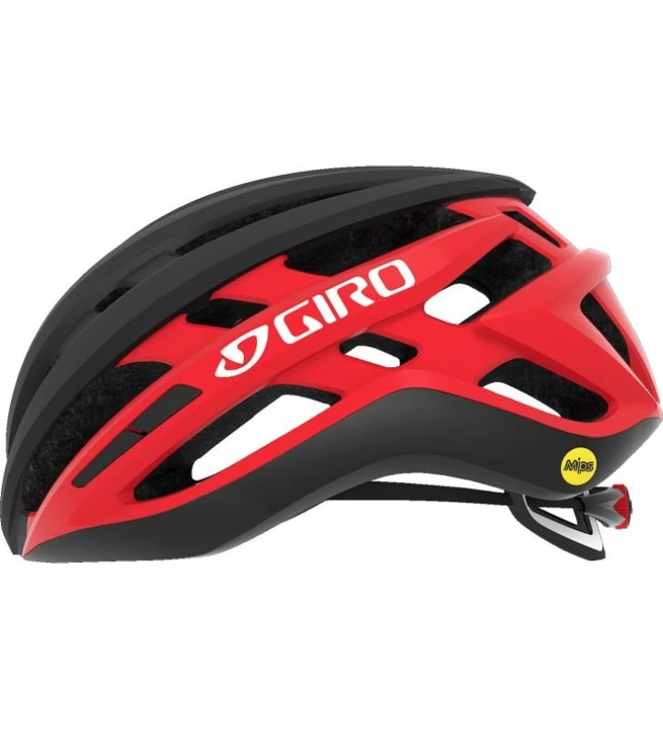 GIRO Capacete Agilis MIPS preto fosco / vermelho brilho