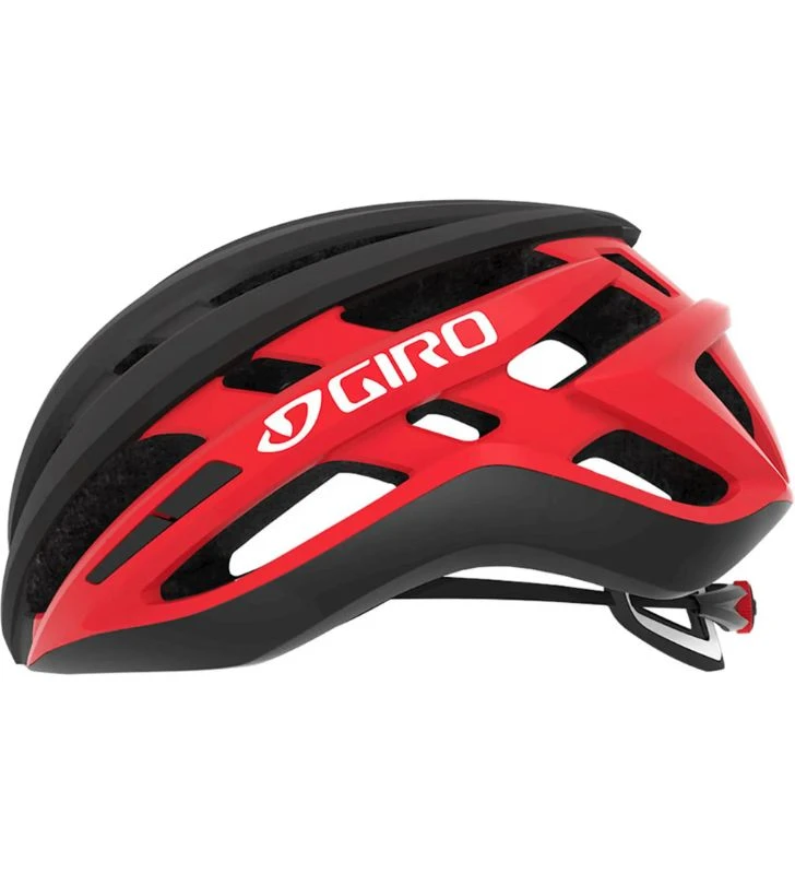 GIRO Capacete Agilis preto fosco / vermelho brilho