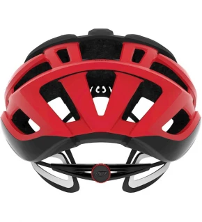 GIRO Capacete Agilis preto fosco / vermelho brilho