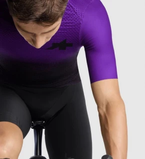 ASSOS Maillot Manga Corta RSR Superleger S9 Ultra Violet