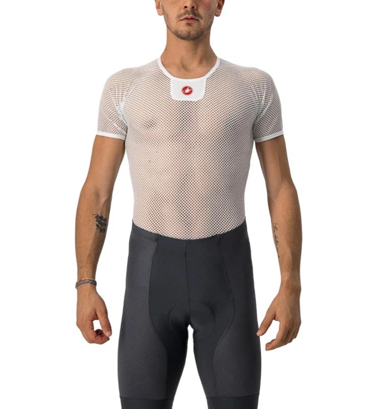 CASTELLI Camiseta Interior Manga Corta Core Mesh 3 blanco