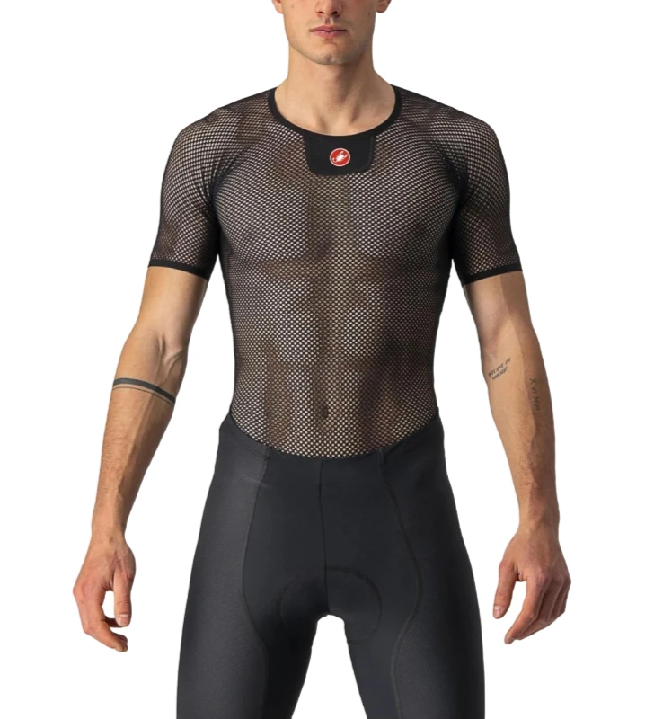 CASTELLI Camiseta Interior Manga Corta Core Mesh 3 negro