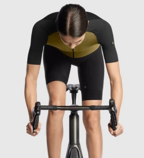 ASSOS Maillot Manga Corta Mujer Uma GTV C2 Millennio Ocher