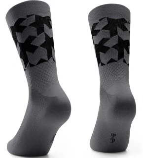 ASSOS Meias Monogram Socks EVO Torpedo Grey