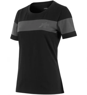 ASSOS Camiseta Manga Corta Mujer Signature EVO Black