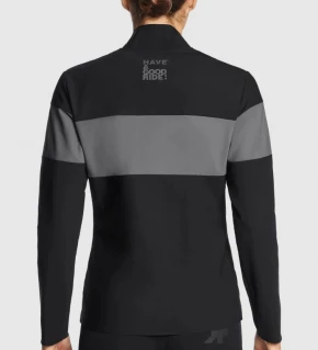 ASSOS Camisola Mulher Signature Softshell EVO Black