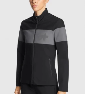 ASSOS Camisola Mulher Signature Softshell EVO Black