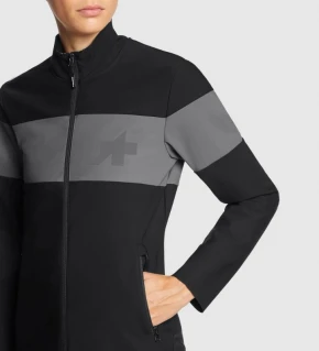 ASSOS Camisola Mulher Signature Softshell EVO Black