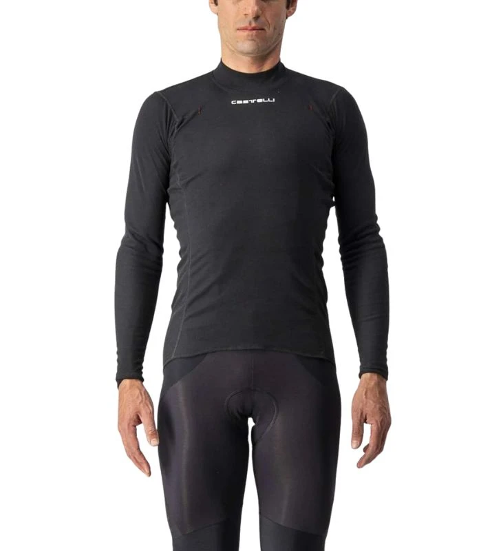 CASTELLI Camisola Flanders Manga Longo preto