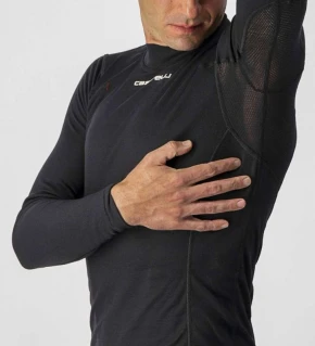 CASTELLI Camisola Flanders Manga Longo preto