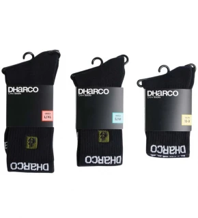 DHARCO Calcetines Crew negro