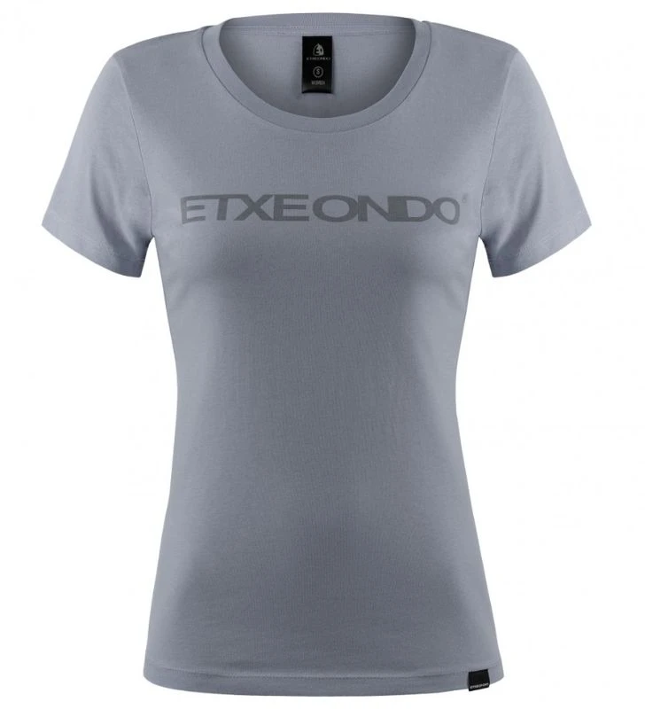 ETXEONDO Camisola Manga Curta Fem Mulher lilás