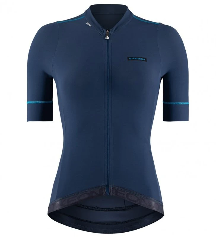 ETXEONDO Maillot Manga Corta Lira Mujer pretoleo