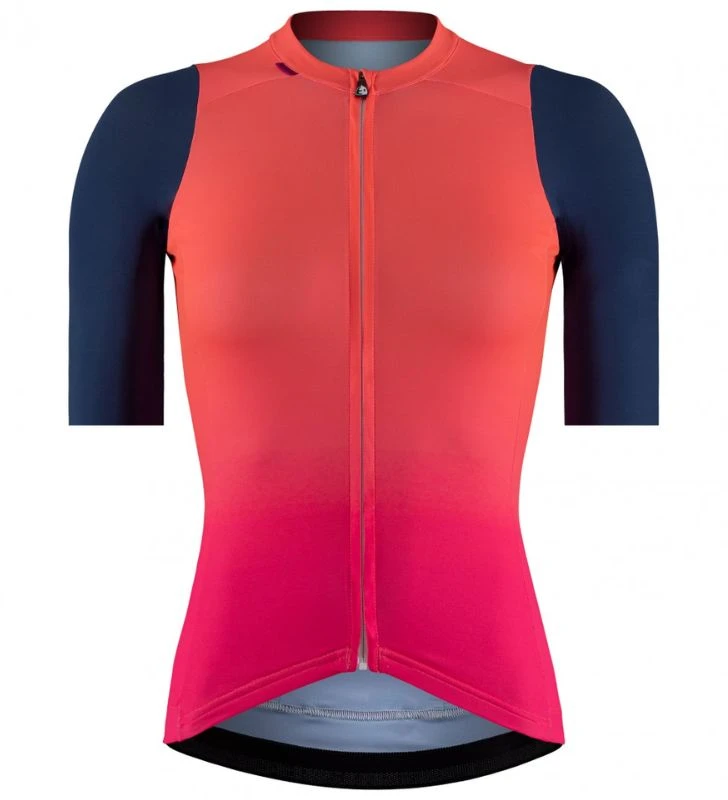 ETXEONDO Maillot Manga Corta Lausoa Mujer rosa coral