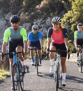 ETXEONDO Maillot Manga Curta Lauso azul água