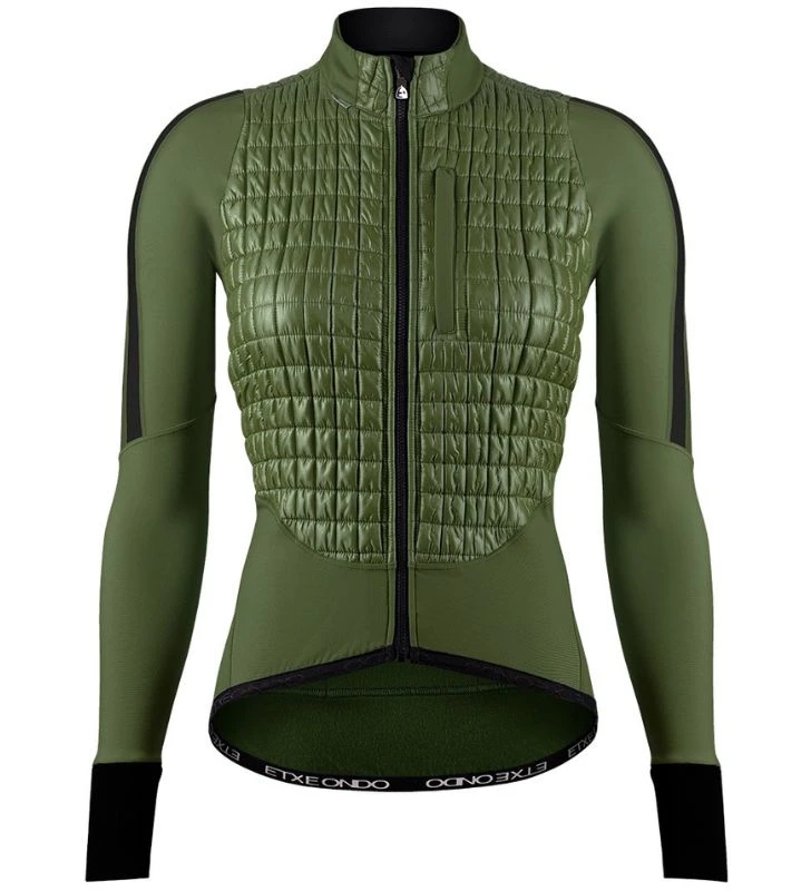 ETXEONDO Chaqueta Ara Primaloft Mujer verde kaqui