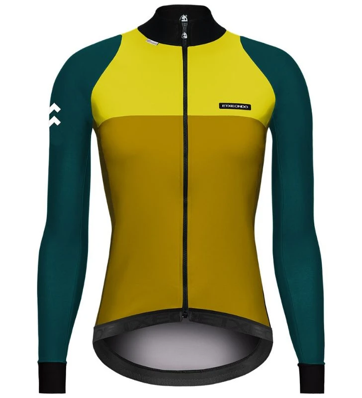 ETXEONDO Casaco Fem 76 Gore-Tex Windstopper Mulher amarelo / mostarda