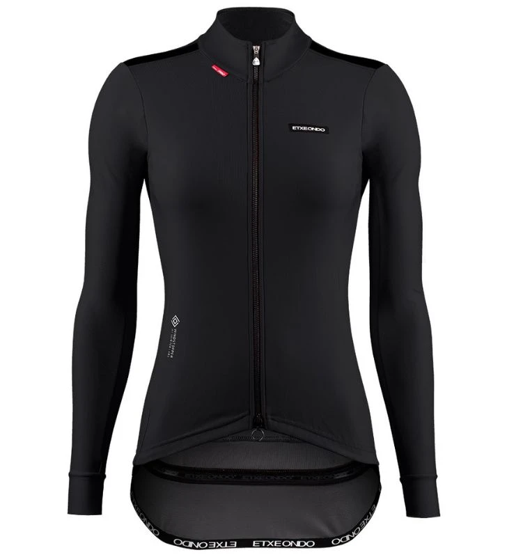 ETXEONDO Casaco Fem Dena Gore-Tex Windstopper Mulher preto