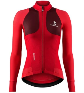 ETXEONDO Casaco Fem Teknika Gore-Tex Windstopper Mulher vermelho