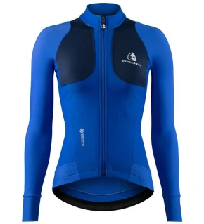 ETXEONDO Casaco Fem Teknika Gore-Tex Windstopper Mulher azul