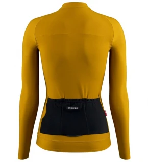 ETXEONDO Maillot Manga Larga Térmico Alda Thermo Mujer amarillo mostaza