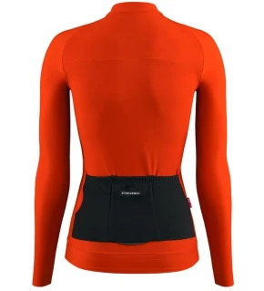 ETXEONDO Maillot Manga Larga Térmico Alda Thermo Mujer naranja