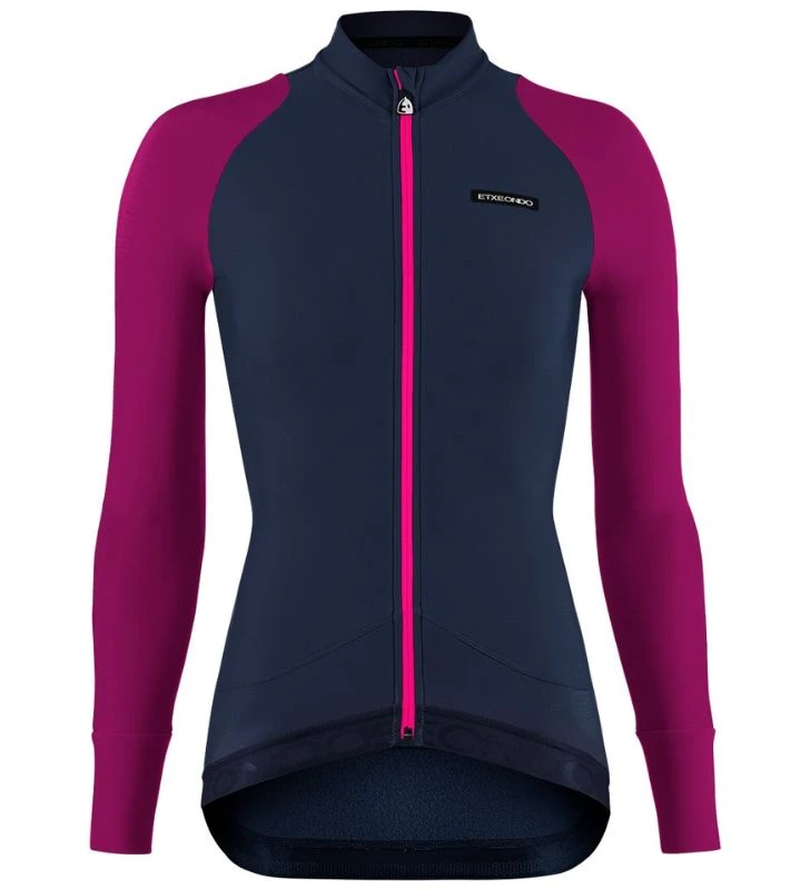 ETXEONDO Maillot Manga Longa Térmica Lakua Mulher petróleo / magenta