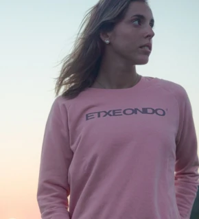 ETXEONDO Camisola Fem Mulher rosa