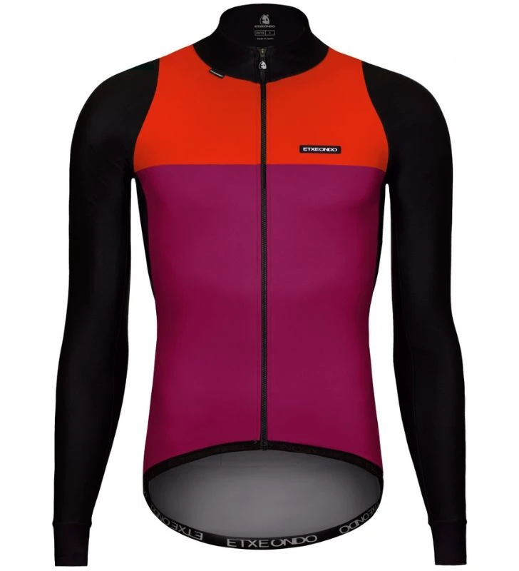 ETXEONDO Casaco 76 Gore-Tex Windstopper framboesa / laranja