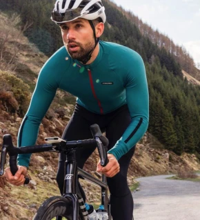 ETXEONDO Maillot Manga Longa Térmica Ibai verde esmeralda