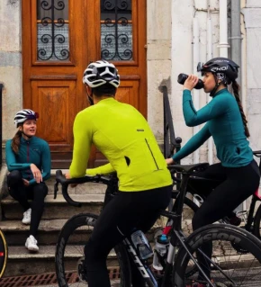 ETXEONDO Maillot Manga Larga Térmico Ibai verde esmeralda