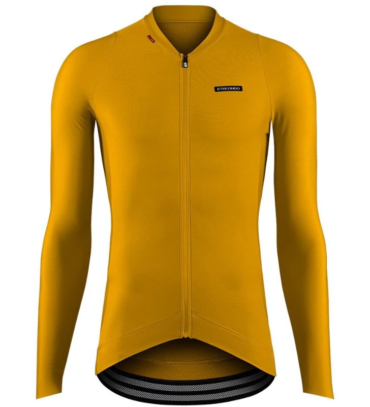 ETXEONDO Maillot Manga Larga Térmico Alde Thermo amarillo / mostaza