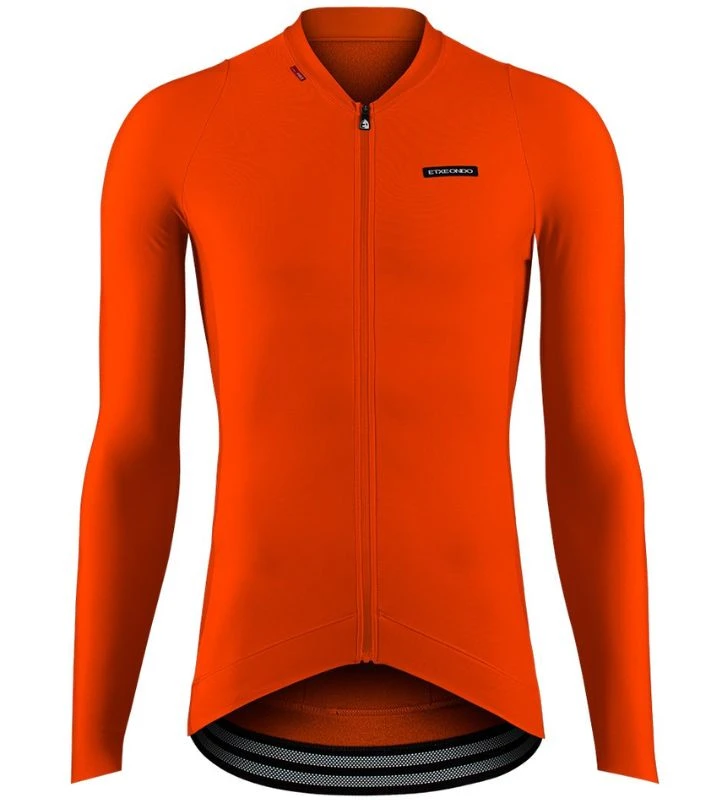 ETXEONDO Maillot Manga Larga Térmico Alde Thermo naranja