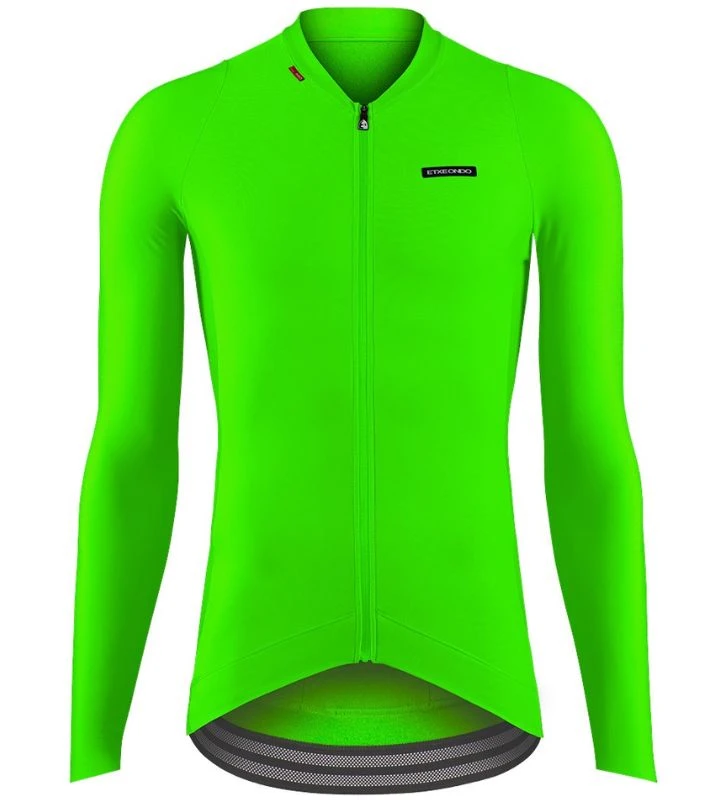 ETXEONDO Maillot Manga Longa Térmica Alde Thermo verde fluor