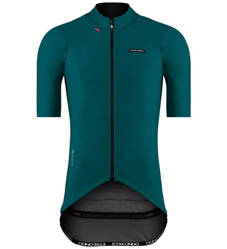 ETXEONDO Maillot Manga Corta Dena Gore-Tex Windstopper verde