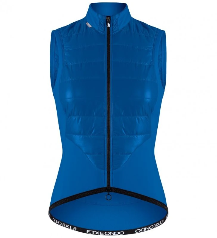 ETXEONDO Chaleco Ara Primaloft 1.0 Mujer azul tinta