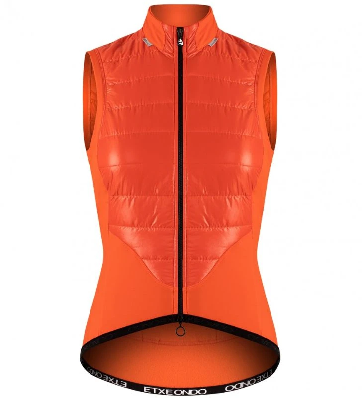 ETXEONDO Chaleco Ara Primaloft 1.0 Mujer naranja