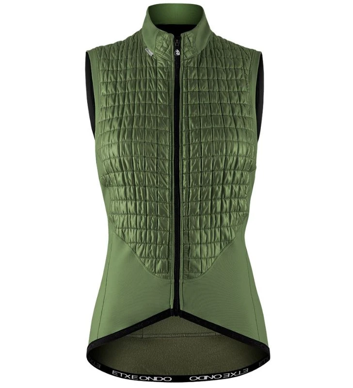 ETXEONDO Chaleco Ara Primaloft Mujer verde kaqui