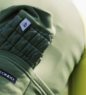 ETXEONDO Colete Ara Primaloft Mulher verde caqui