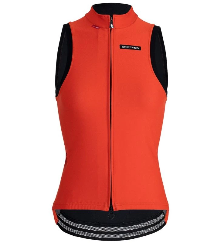 ETXEONDO Casaco Fem Arima Gore-Tex Windstopper Mulher laranja