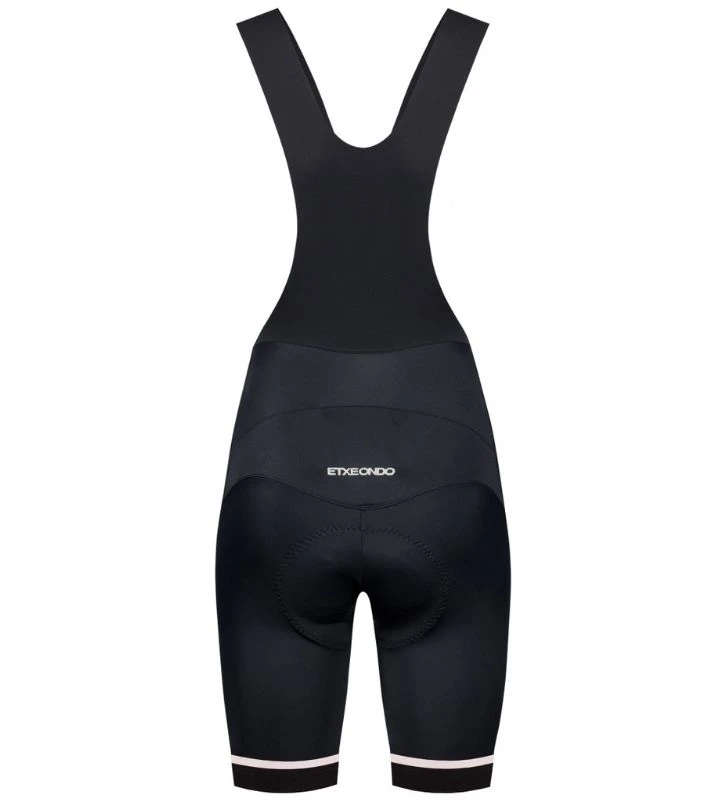 ETXEONDO Culote Corto Koma 1.0 Mujer negro / blanco