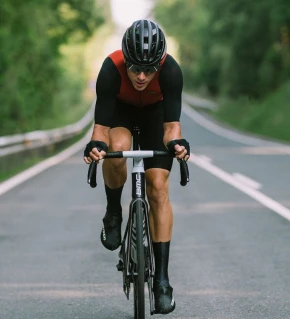 ETXEONDO Buzo Manga Corta Bat rojo caldera