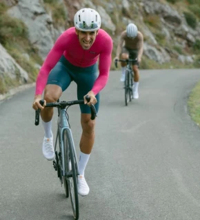 ETXEONDO Maillot Manga Larga Alde azul