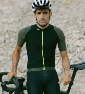 ETXEONDO Maillot Manga Curta Summum petróleo / mostarda