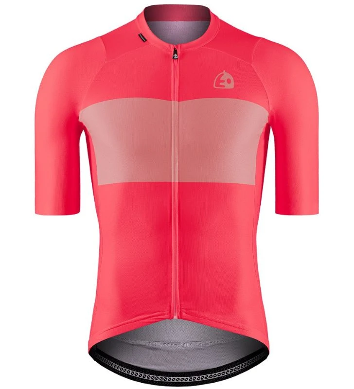 ETXEONDO Maillot Manga Corta Biko rosa fluor