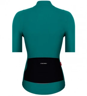 ETXEONDO Maillot Manga Corta Mujer Alda 110LW verde esmeralda