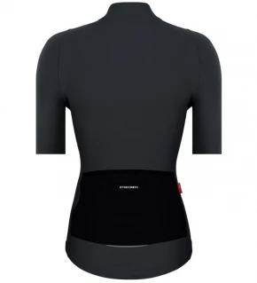 ETXEONDO Maillot Manga Corta Mujer Alda 110LW gris antracita