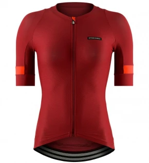 ETXEONDO Maillot Manga Curta Mulher Mendia caldeira vermelho / laranja