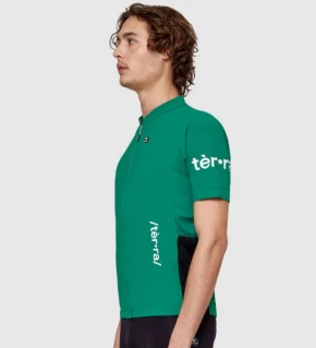 PISSEI Maillot Manga Corta Touring Epik verde