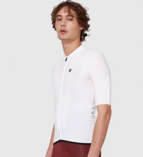 PISSEI Maillot Manga Corta Hombre Primapelle blanco